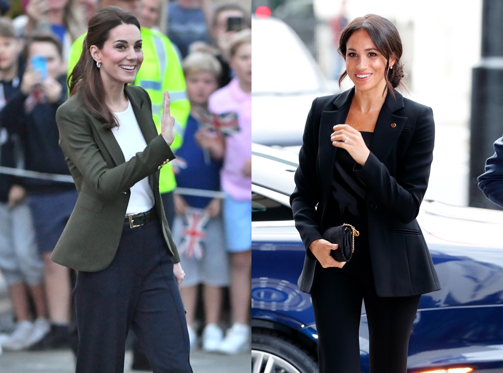 Kate Middleton Takes a Style Cue From Meghan Markle